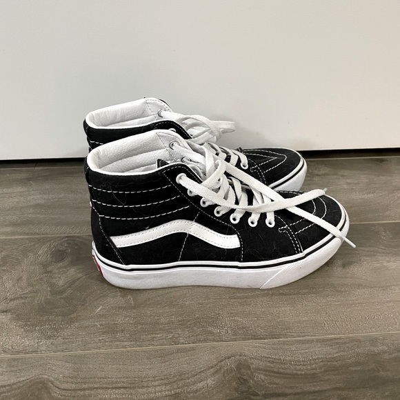 Vans Sk8 Hi Platform Shoes - Picture 2 of 5